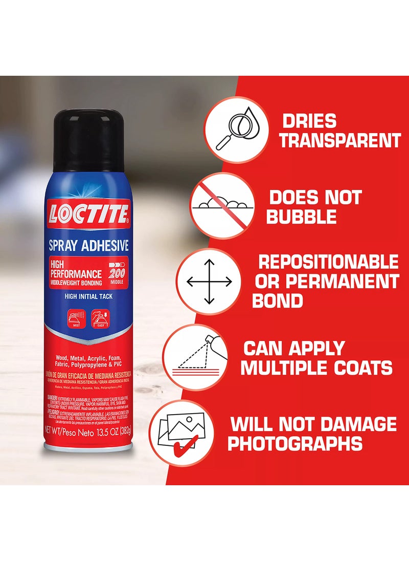 Loctite 13.5 oz Loctite 2235317 Loctite High Performance Spray Adhesive  - Image 4