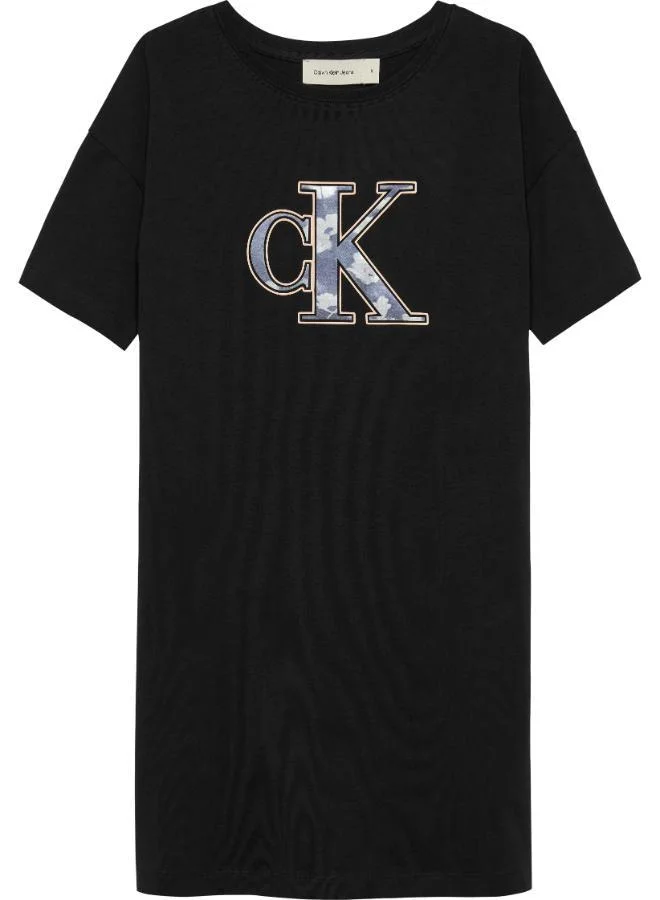 كالفن كلاين جينز Kids Logo Placement T-Shirt Dress
