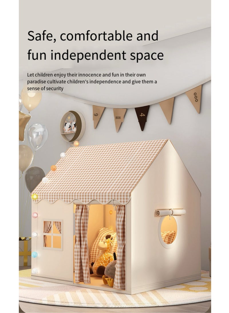كونودول خيمة أطفال كبيرة للاستخدام الداخلي والخارجي، خيمة لعب للأطفال مع زينة لحفلات عيد الميلاد، خيمة قلعة أميرة للأطفال، ألعاب غرفة داخلية للأطفال للبنات والأولاد - Image 3
