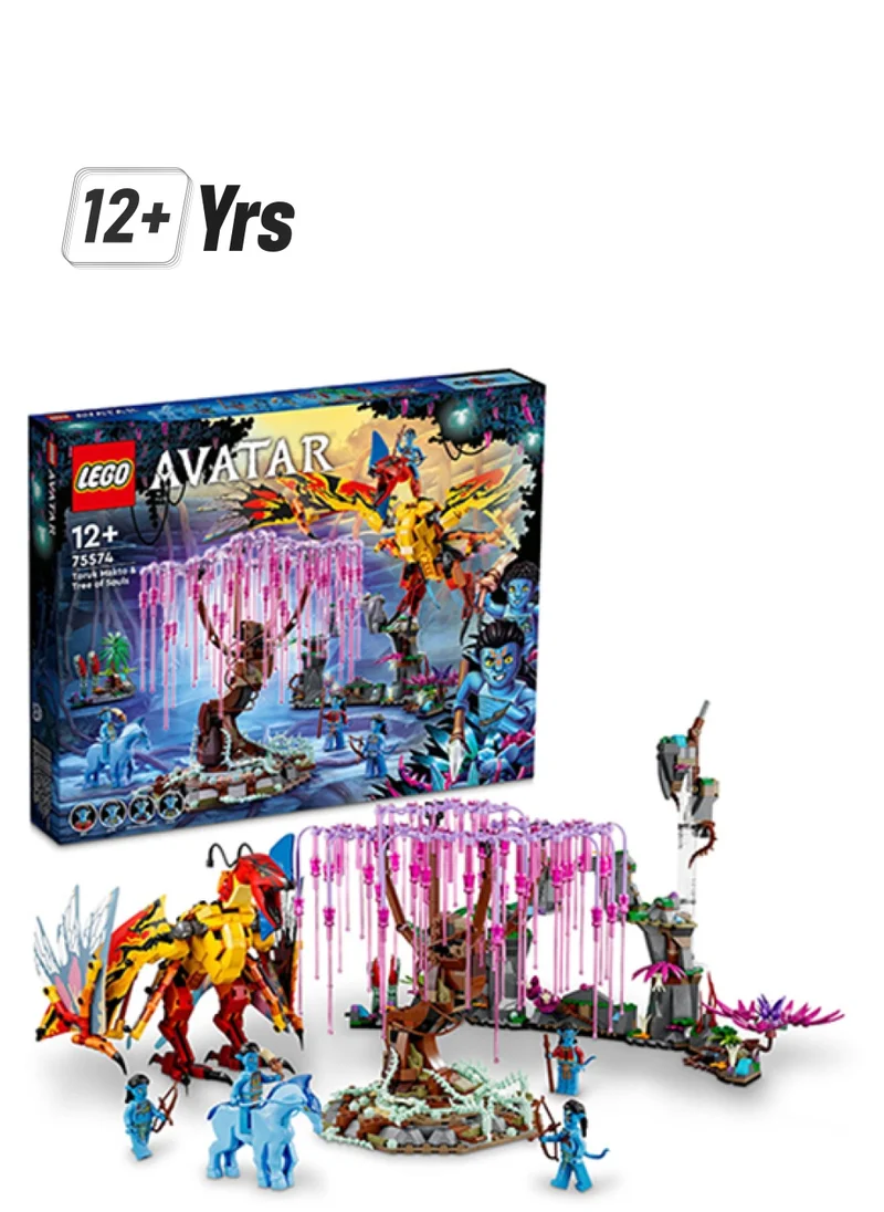 ليغو Avatar Toruk Makto & Tree Of Souls 75574 Building Toy Set; Created To Boost Science Fiction Play For Kids; Imaginative Film-Based Birthday Gift Idea For Fans Aged 12 And Over (1,212 Pieces)