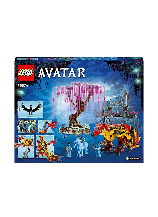 LEGO - Avatar Toruk Makto & Tree Of Souls 75574 Building Toy Set; Created To Boost Science Fiction Play For Kids; Imaginative Film-Based Birthday Gift Idea For Fans Aged 12 And Over (1,212 Pieces) - Image 1