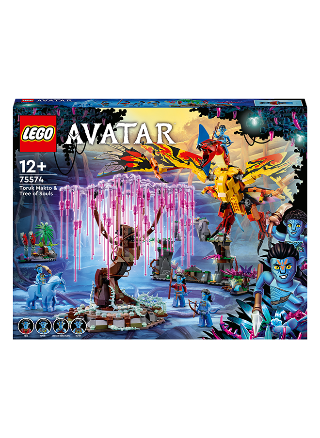 LEGO Avatar Toruk Makto & Tree Of Souls 75574 Building Toy Set; Created To Boost Science Fiction Play For Kids; Imaginative Film-Based Birthday Gift Idea For Fans Aged 12 And Over (1,212 Pieces)