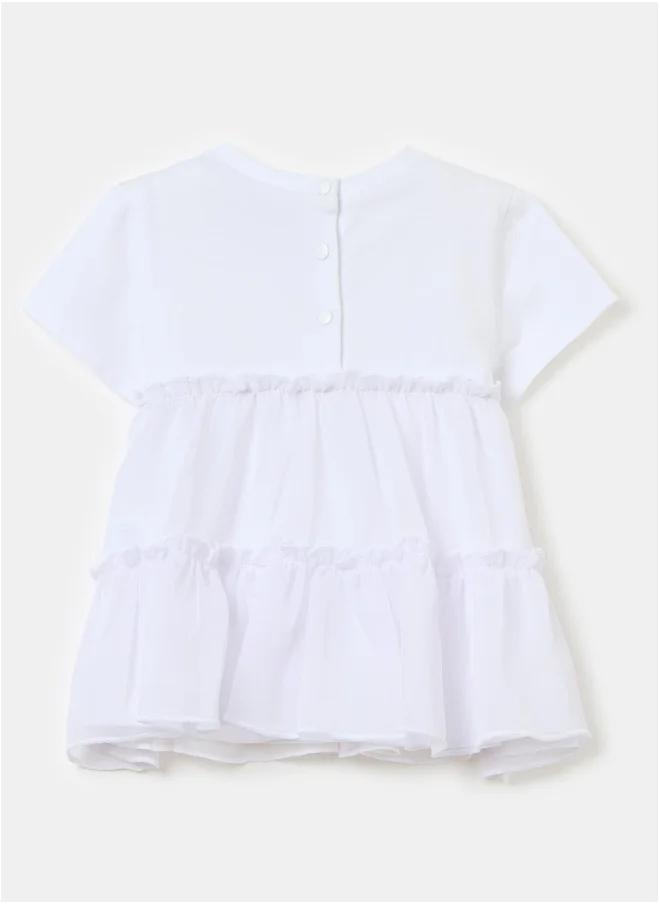 او في اس Ovs T-Shirt W/Or Optical Whit