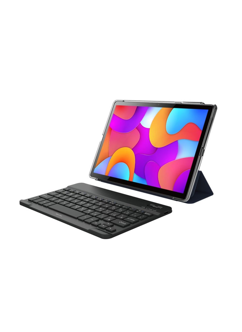 Oteeto - Oteeto Tab 12 Pro 5G Android Tablet, 10.1 Inch Display, 8GB RAM, 512GB ROM, 6000 mAh Battery, Wireless Keyboard (Gold) - Image 1