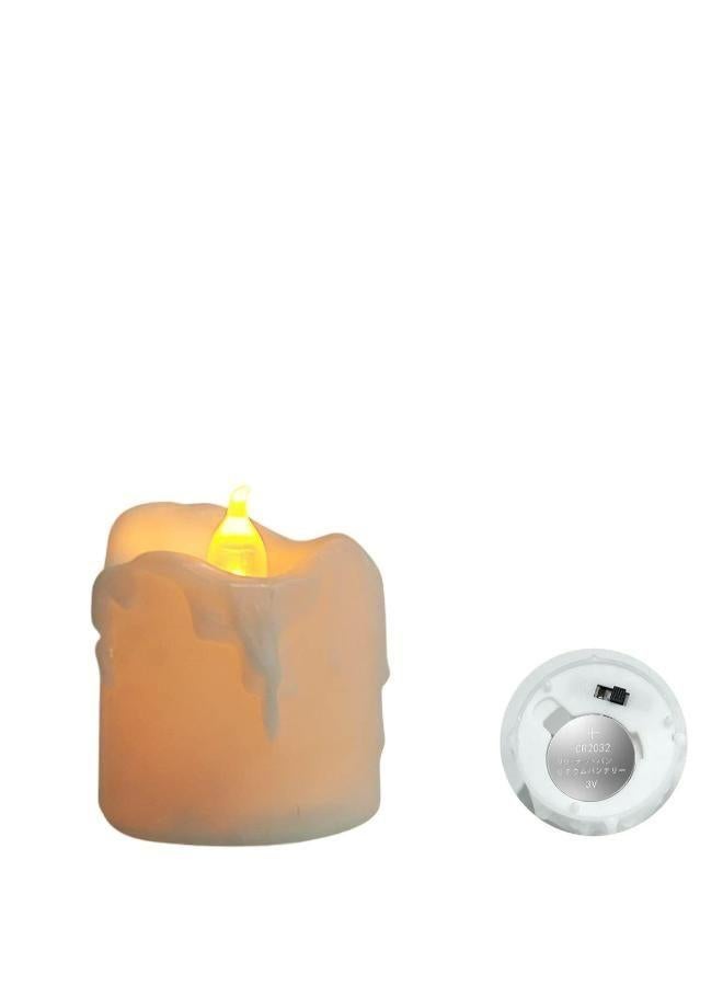 Pack of 12 LED Flameless Votive Candles - Image 1