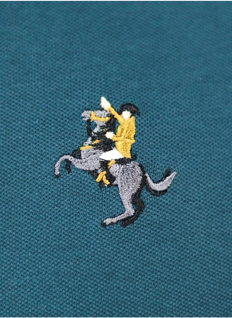 جيوردانو Men's Rider Polo - Dark Green
