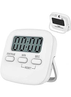 SCILLA SCILLA Digital Kitchen Timer Magnetic Countdown Cooking Kitchen Timer with Louder Alarm and Big Digit Back Stand Hanging Hole for Cooking Study Beauty Shower Oven etc Multicolor  - Image 5