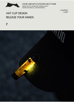 OASIS DESERT Outdoor Flashlight Charging Magnetic Hook Camping Tent Light Led Keychain Flashlight Cap Clip Emergency  - Image 5