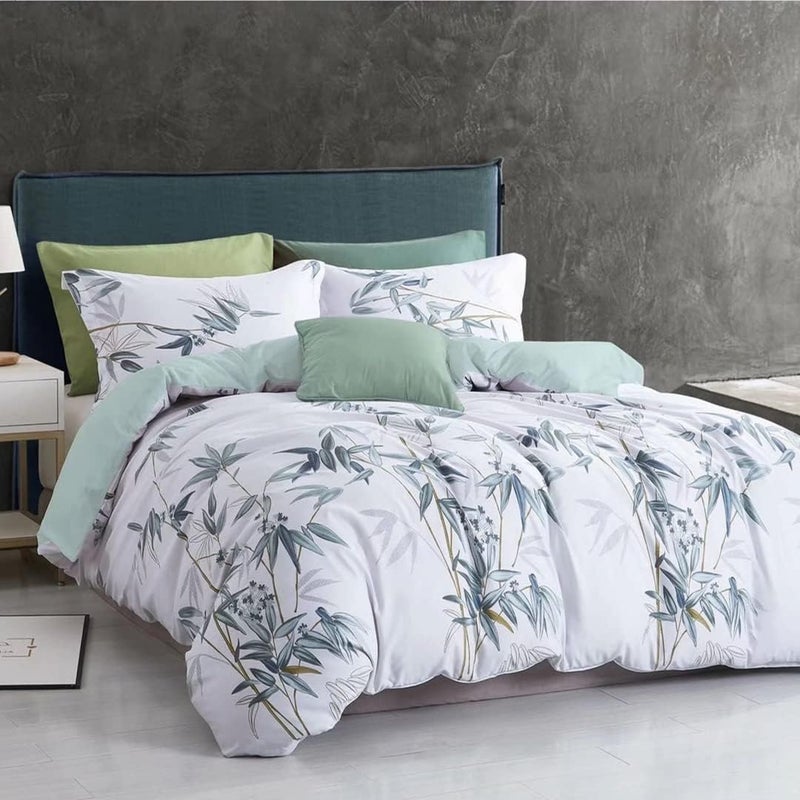 King Size/Single Size Bedsheet duvet cover pillow case 6pcs One Set High Cotton Quality Bedding Set Kids' Duvet Covers (A23, King Size) - Image 1