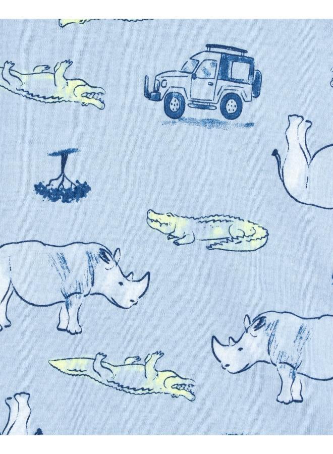 كارترز طقم بيجامات مطبوعة للأطفال  قطع - Image 3