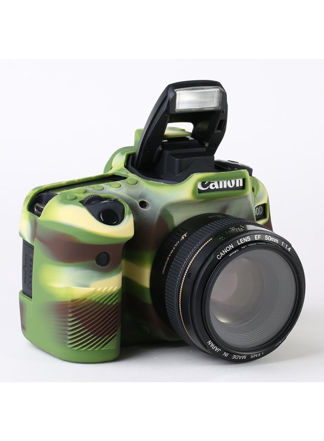 For Canon SLR EOS 90D Silicone Case/Protective Case EOS 6DII Special SLR Drop-resistant Silicone Case-Color:90D Yellow  - Image 3