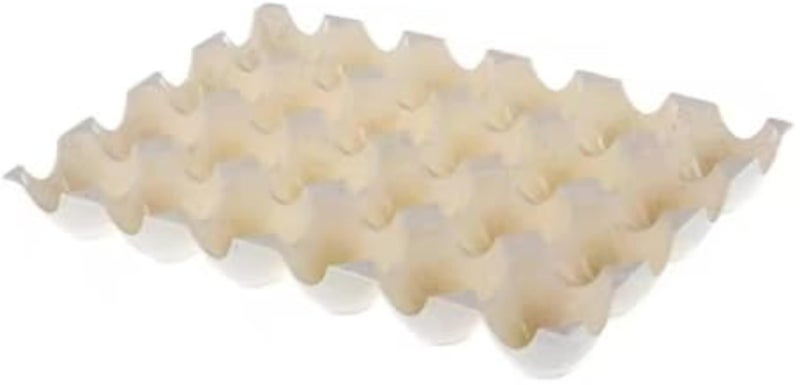 منظم بيض شفاف بـ ٢٤ فتحة - حاوية تخزين بيض موفرة للمساحة في الثلاجة، مصنوع من بلاستيك متين خالٍ من مادة BPA، صينية قابلة للتكديس للبيض الطازج، سهل التنظيف