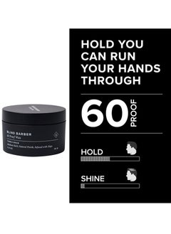 Blind Barber Blind Barber 60 Proof Hair Wax for Men - Water-Based Medium Hold Wax with Volumizing Hops Extract, No Greasy Oils (2.5 Oz)  - Image 2