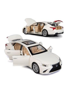 CHE ZHI 1:32 Diecast Metal Pullback Toy Car – Hybrid Toy Car for Boys | White DC Model, Best Gift for Kids  - Image 2
