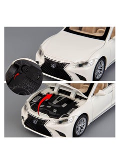 CHE ZHI 1:32 Diecast Metal Pullback Toy Car – Hybrid Toy Car for Boys | White DC Model, Best Gift for Kids  - Image 4