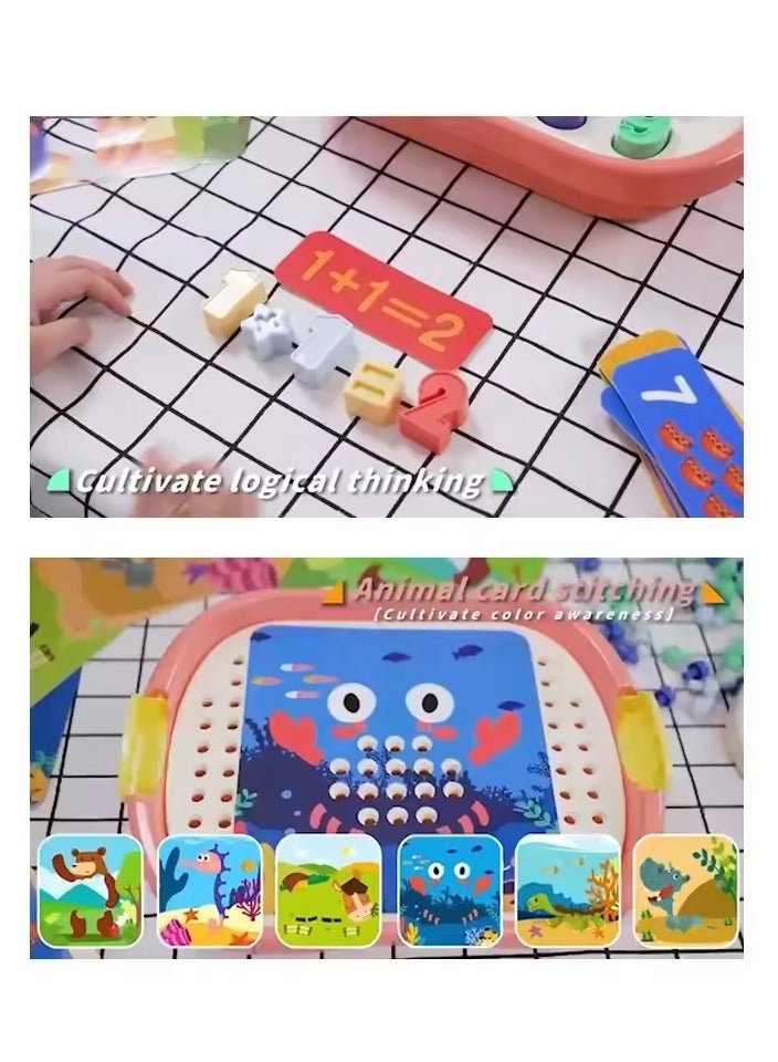 3-in-1 Interactive Sensory Play Board Game Set for Kids - Image 2