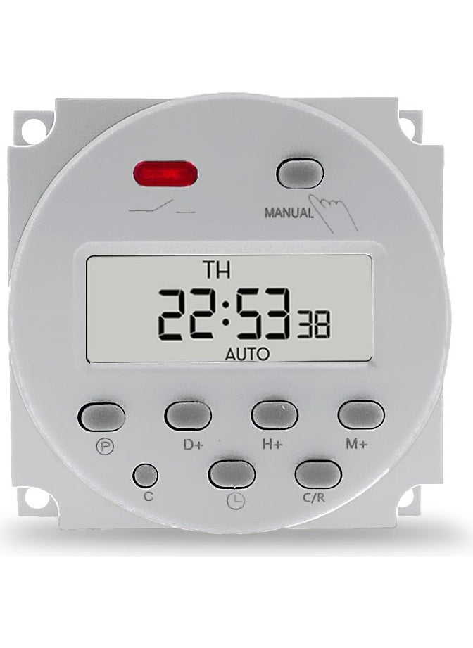 Jewval - Timer Relay 220V Ready Relay Timer Circuit Audrino LED Display Electronic - Image 1
