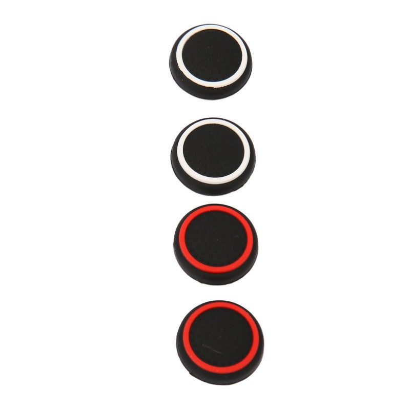 Joystick Caps 4PCS Anti Slip Thumb Grip Caps - Soft Silicone Comfortable Touch Thumb Grips Caps Cover for Steam Consoles - Image 4
