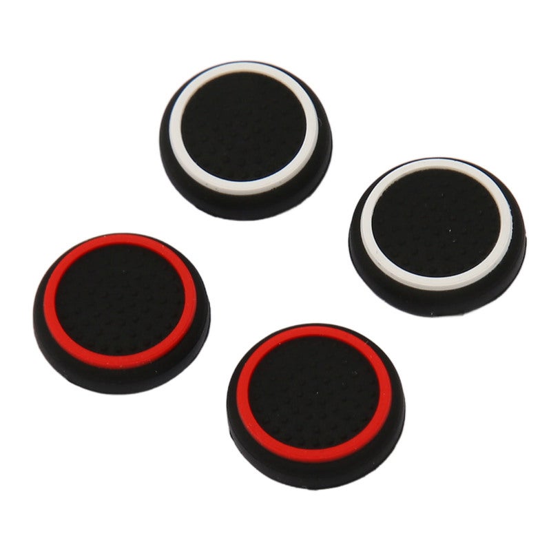 Joystick Caps 4PCS Anti Slip Thumb Grip Caps - Soft Silicone Comfortable Touch Thumb Grips Caps Cover for Steam Consoles - Image 3