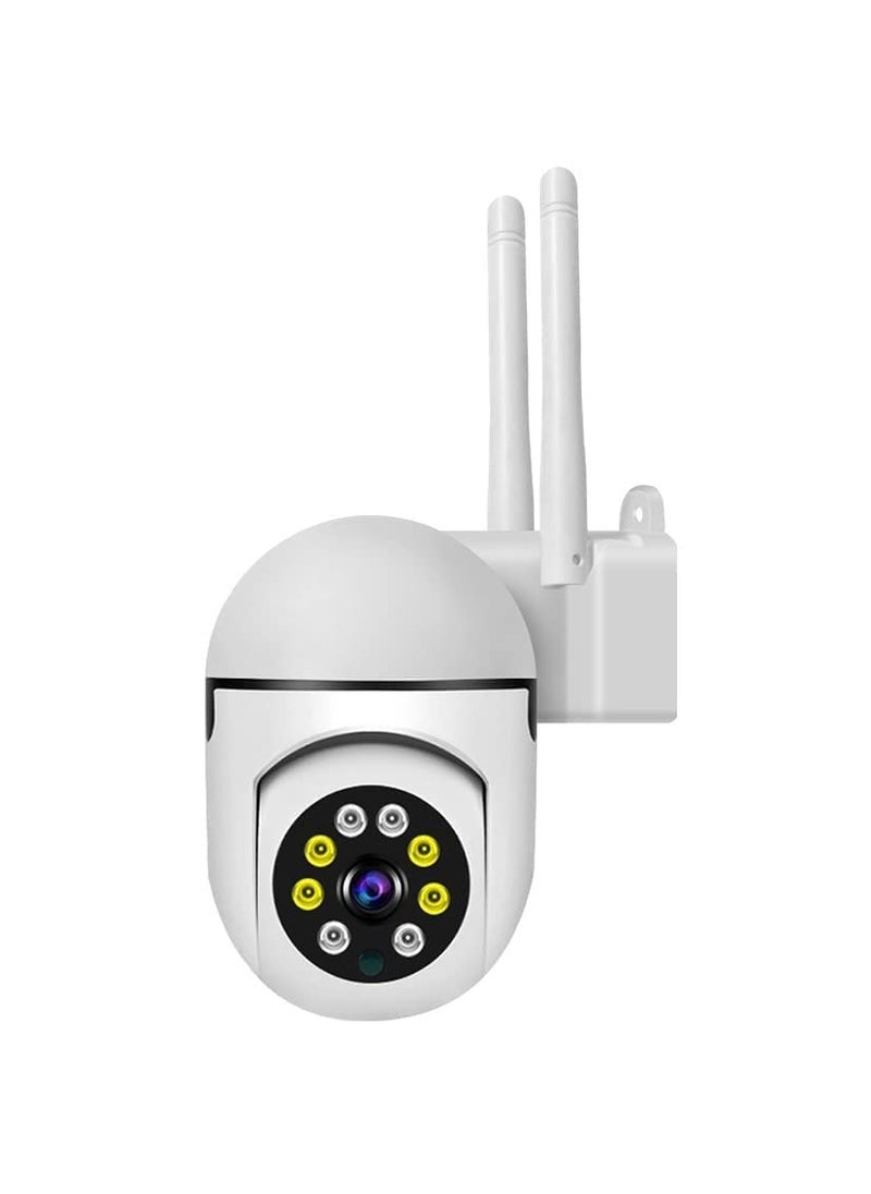 Generic Smart 360° WiFi Outdoor Security Camera | 2MP Full HD | PTZ | Colour Night Vision | 2 Way Talk | Motion & Sound Detect | 2 Year Brand Replacement Warranty | Weather Proof IP65  - Image 1