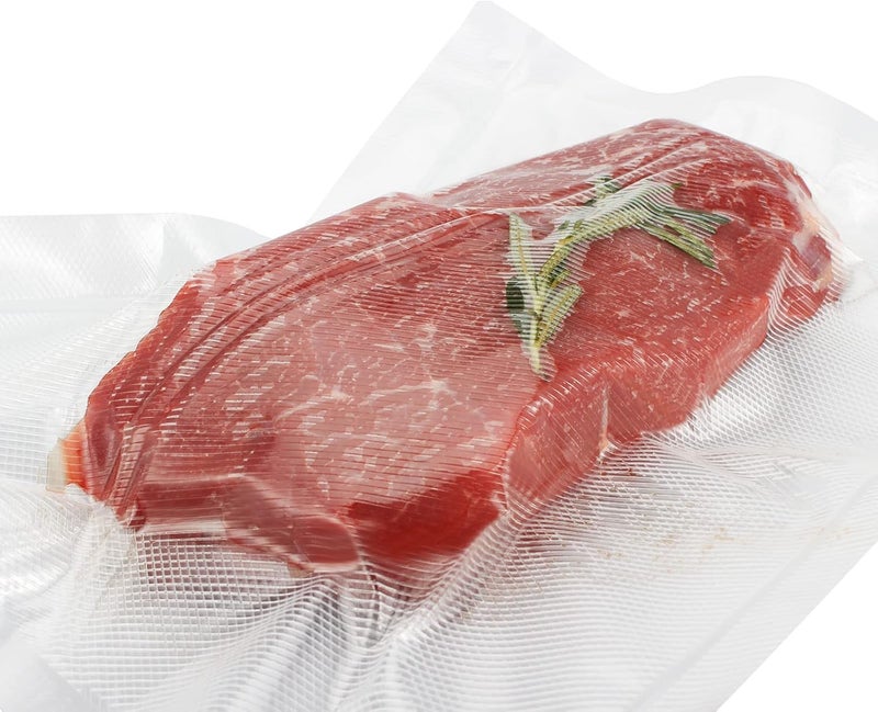 WishDirect Vacuum Sealer Machine Bags Rolls (6 Rolls), 11 Inch X 16 Feet Fit Inside Machine Heavy Duty Embossed Food Storage Saver Bags Rolls Compatible with Sous Vide and FoodSaver (Total 100 Feet) - Image 5