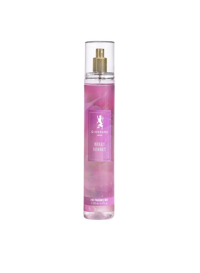جيوردانو معطر الجسم المخملي الفاخر من جيوردانو للنساء - 250 مل (1، بنكهة سوربيه التوت) - Image 1