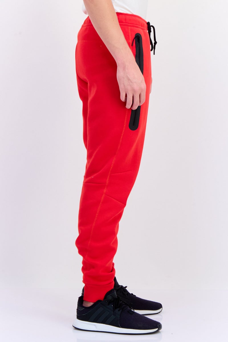 Nike Men Slim Fit Outdoor Track Pants, Red - Image 2