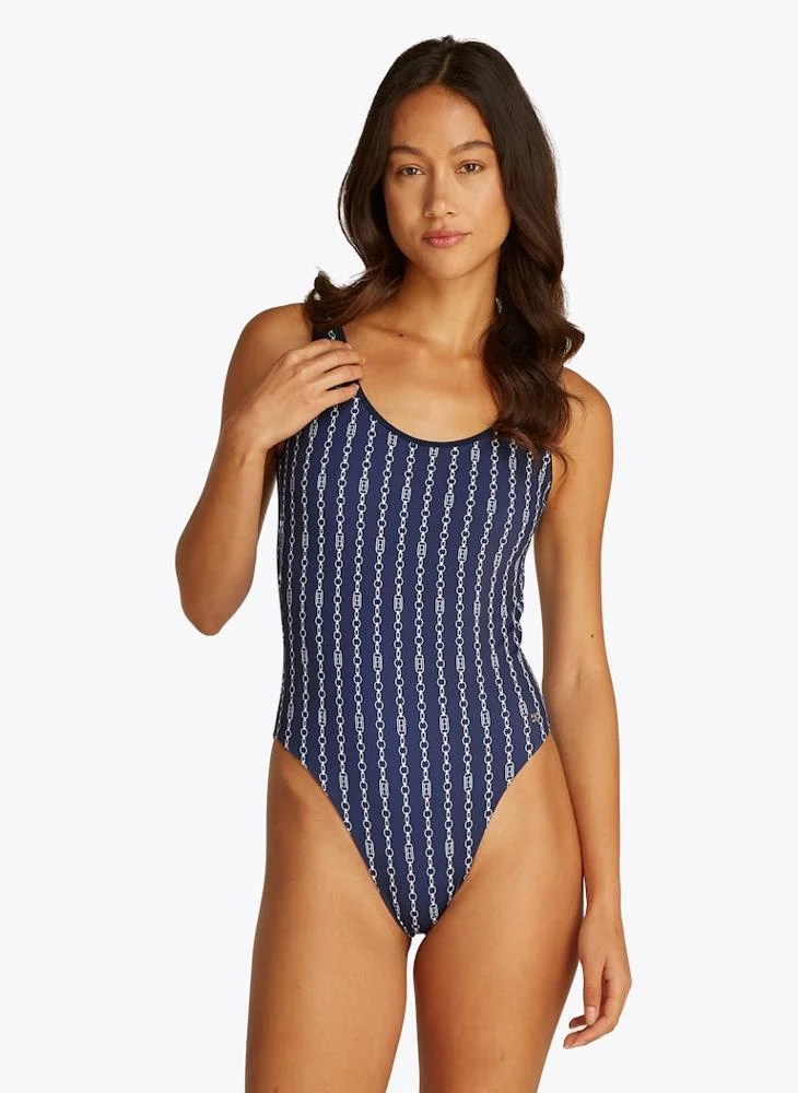TOMMY HILFIGER Scoop Neck One Piece