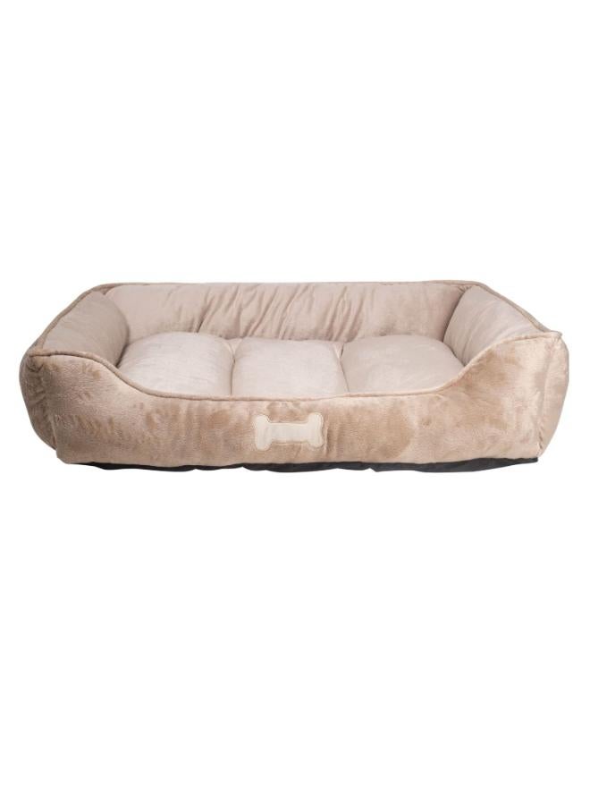 Moro Moro Large Square Pet Bed – Plush & Supportive for Dogs and Cats - Image 1
