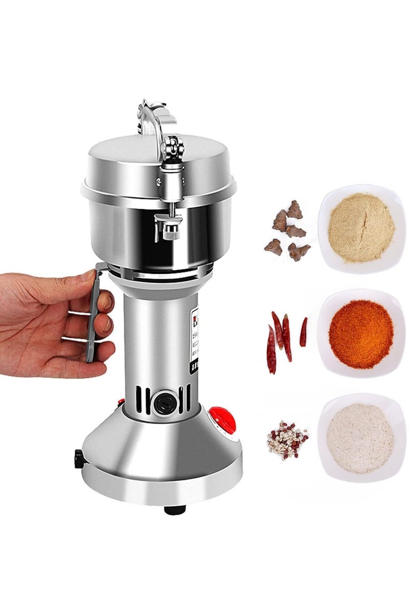 SILVER CREST Electric High-Speed Grinder Stainless Steel Powder Mill For Spices, Herbs & Grains 250g - Image 1