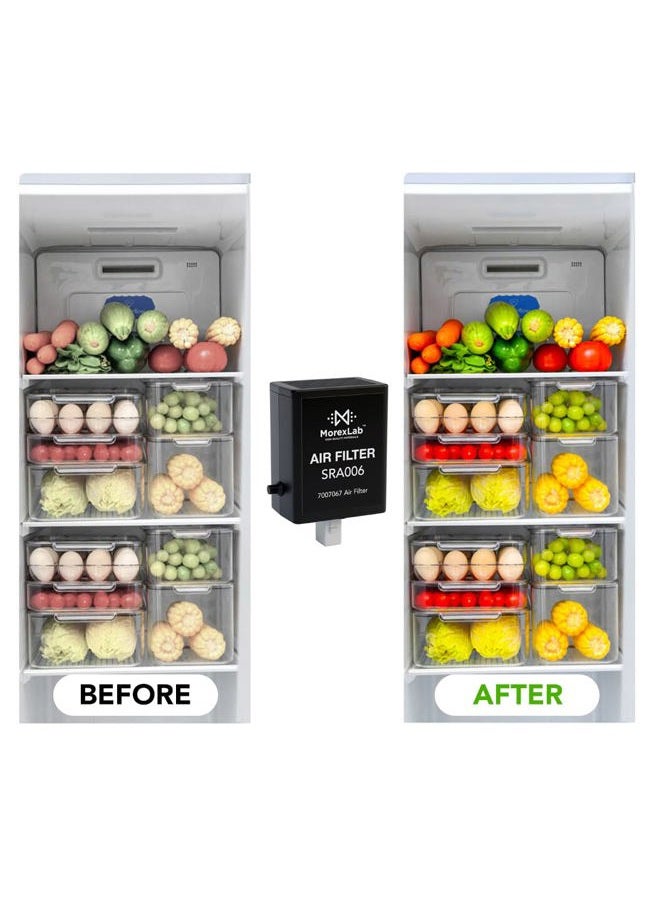 MorexLab 7007067 Refrigerator Air Purification Cartridge 7042798 Air Filter Replacement Compatible with Sub-Zero Refrigerators - Image 3