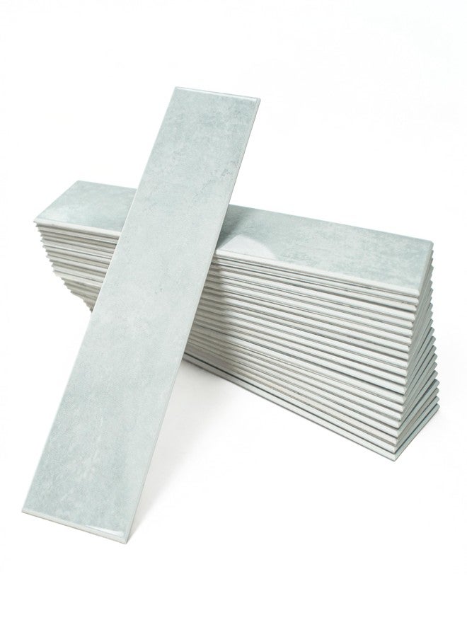 COLAMO Luxury 22PCS Grey Peel and Stick Backsplash Tile, Faux Stone Tiles Stick On Backsplash for Kitchen, Self Adhesive Brick Tiles for Bedroom, Bathroom, Fireplace, Accent Wall - Image 1