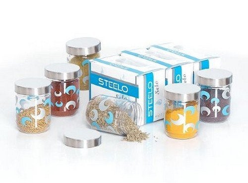 SCL Steelo Steelo Polyester Selo Container Set (Transparent, Clear, 200ml) - Set of 6 - Image 4