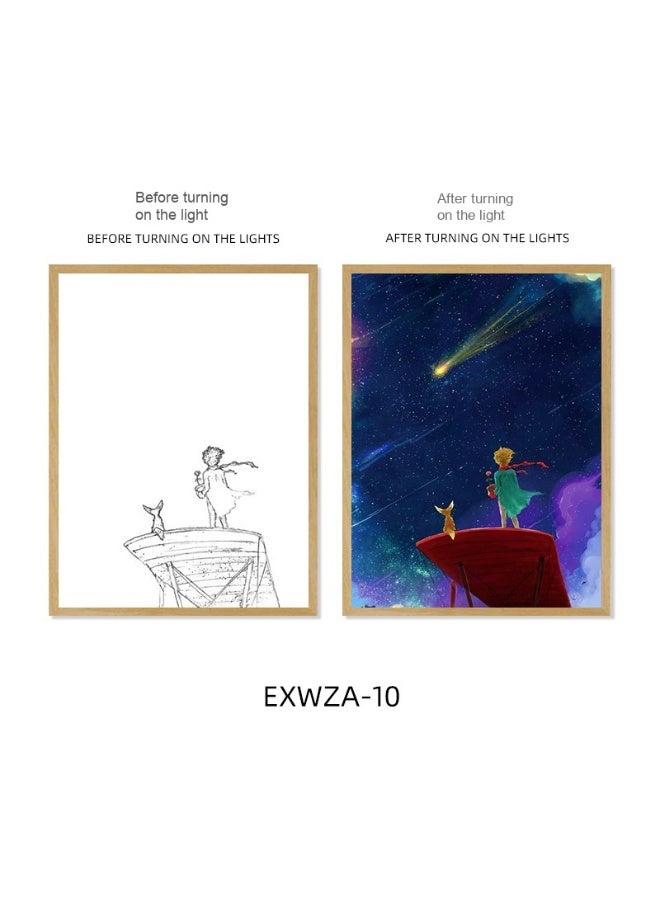 آنا 8 إنش مصباح ديكور لمسة لاسلكي ثلاثي الألوان مع تغيير الألوان - Image 1