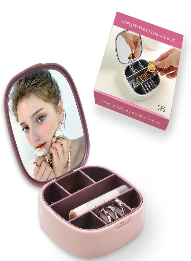 Cloudzy Heart Shape Jewellery Box 3 Layer Rotation Ring Necklace Display Storage Case Deer Antler Organizer Stud Earring Transparent Appearance Box - Image 5