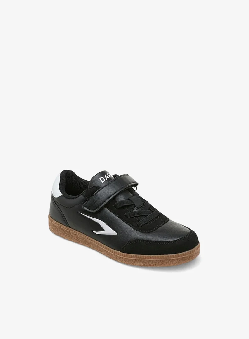 Dash Boys Hook & Loop Low Top Sneakers
