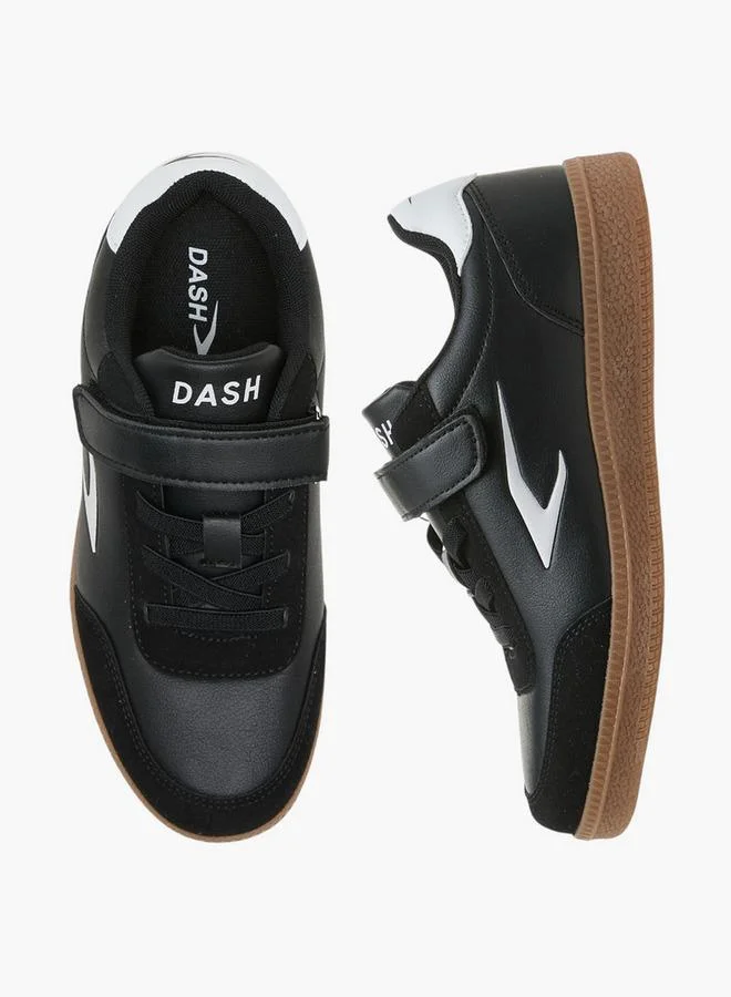 Dash Boys Hook & Loop Low Top Sneakers