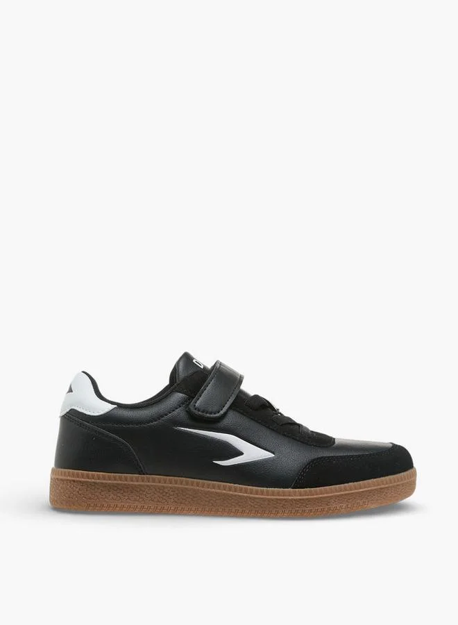 Dash BLACK Boys Hook & Loop School Sports Shoes for Men | Best Price UAE