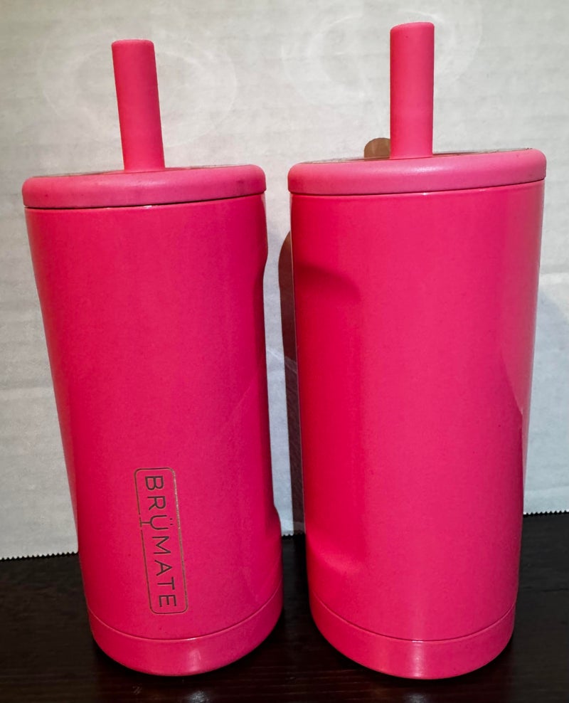 BrÃ¼Mate Brumate 12 oz. Straw Tumbler 2-Pack, Neon Pink - Image 3