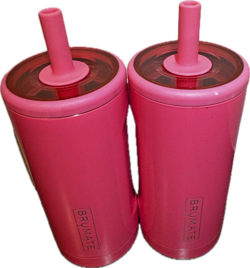 BrÃ¼Mate Brumate 12 oz. Straw Tumbler 2-Pack, Neon Pink - Image 5