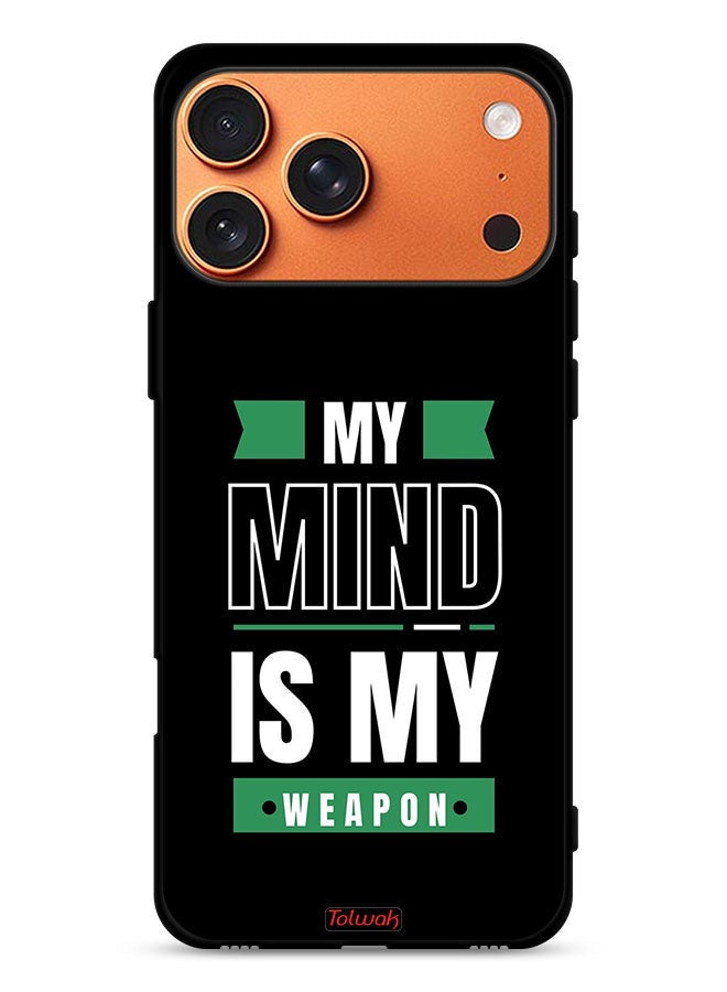 Tolwak Apple iPhone 17 Pro Max Protective Case Cover My Mind Is My - Image 1