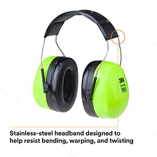 3M One Size Fits, HV, Black, Over The Head High Visibility - Image 4