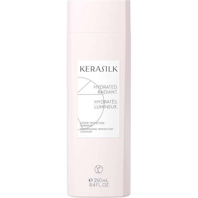 Kerasilk Color Protecting Shampoo | Prevents Premature Color Fading |Provides Hydration & Enhances Shine | For Color Treated & Lightened Hair | Ideal For All Hair Types & Textures | 250 ml - Image 1