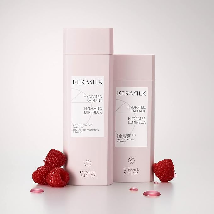 Kerasilk Color Protecting Shampoo | Prevents Premature Color Fading |Provides Hydration & Enhances Shine | For Color Treated & Lightened Hair | Ideal For All Hair Types & Textures | 250 ml - Image 3