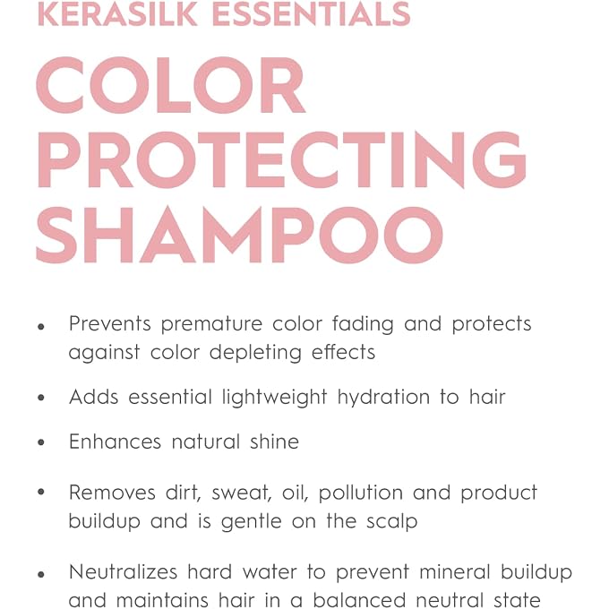 Kerasilk Color Protecting Shampoo | Prevents Premature Color Fading |Provides Hydration & Enhances Shine | For Color Treated & Lightened Hair | Ideal For All Hair Types & Textures | 250 ml - Image 2