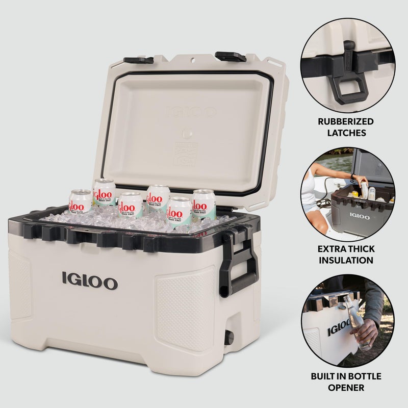 Igloo, Trailmate 50 Qt Cooler, Bone - Image 2