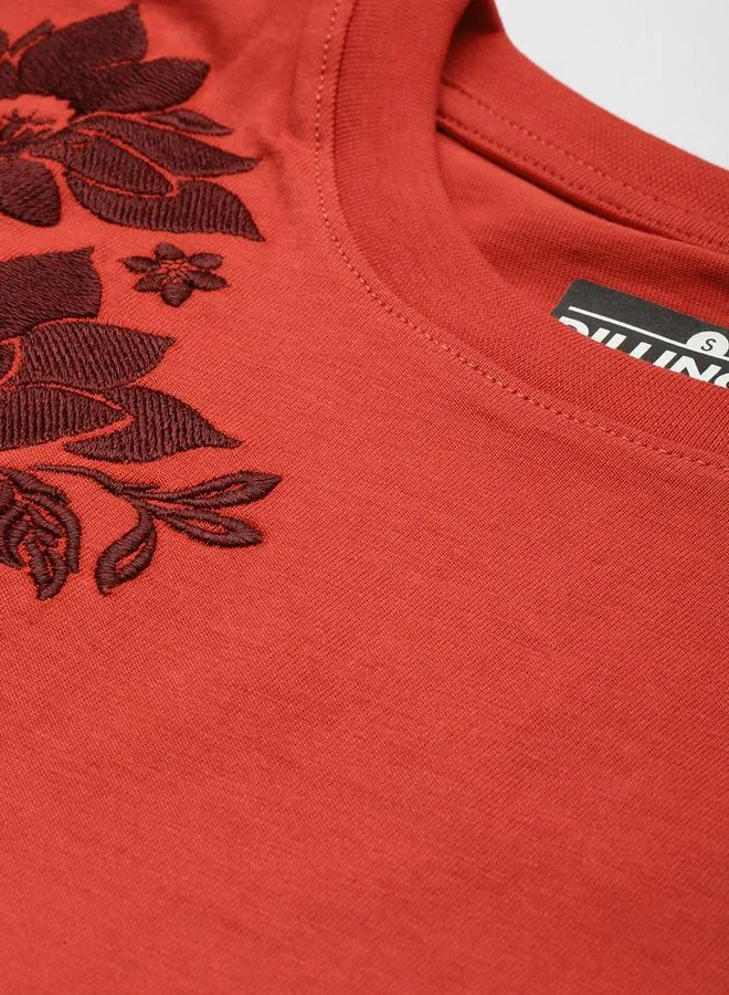 Dillinger Women Regular Fit Crew Neck T-Shirt