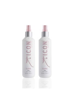 ICON ICON Cure Replenishing Spray SalonQuality Hair Care 85Ounce Bottle Pack of 2 