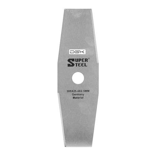 DGK® SuperSteel Heavy-Duty 2-Teeth Blade for Grass Trimmer and Brush Cutter - German Hi-Carbon Material - Image 1