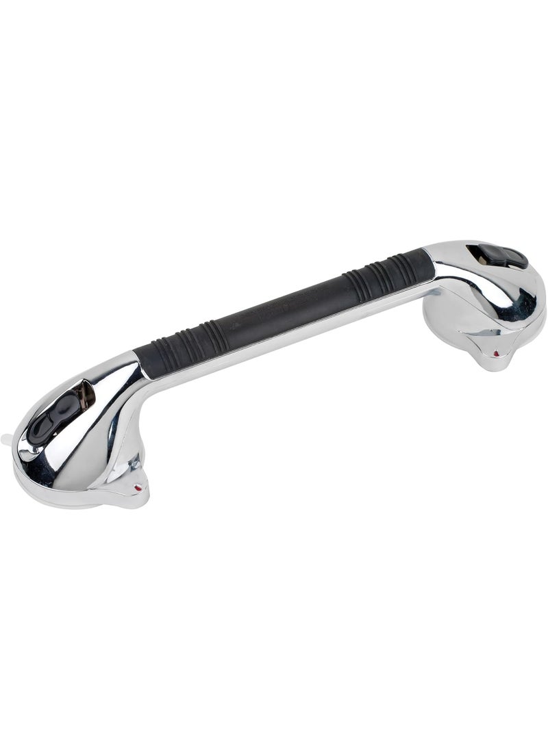 DMI DMI Suction Cub Grab Bars for Bathroom Tub and Shower  Chrome 16 Inch  - Image 1